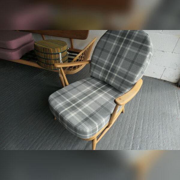 203 Chair in Porter & Stone Dove Grey